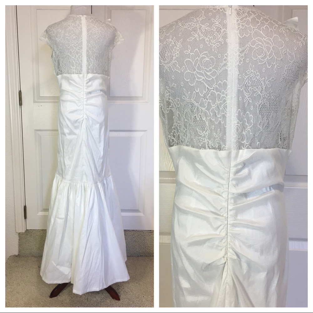 Vintage Jessica McClintock bridal gown - Picture 3 of 7